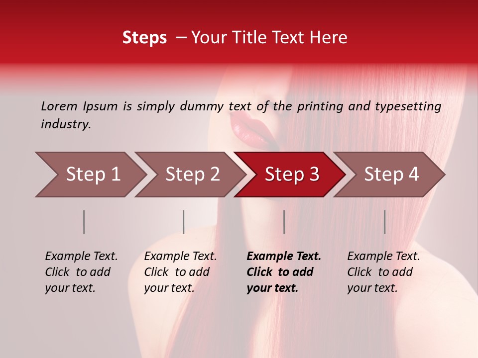 Beauty Attractive Makeup PowerPoint Template