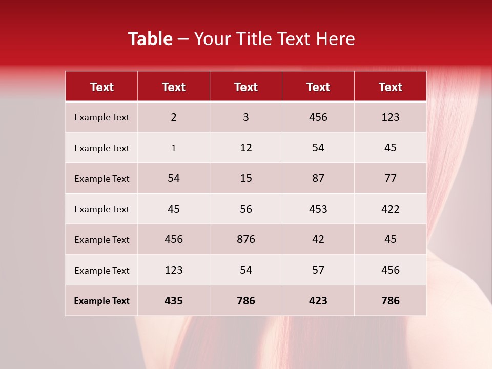 Beauty Attractive Makeup PowerPoint Template