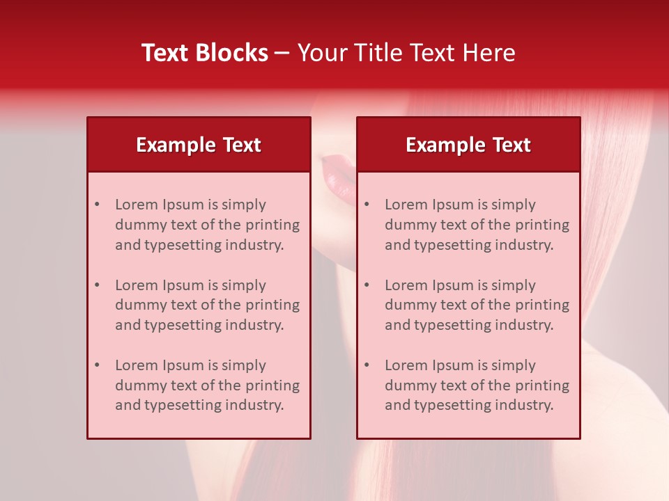 Beauty Attractive Makeup PowerPoint Template