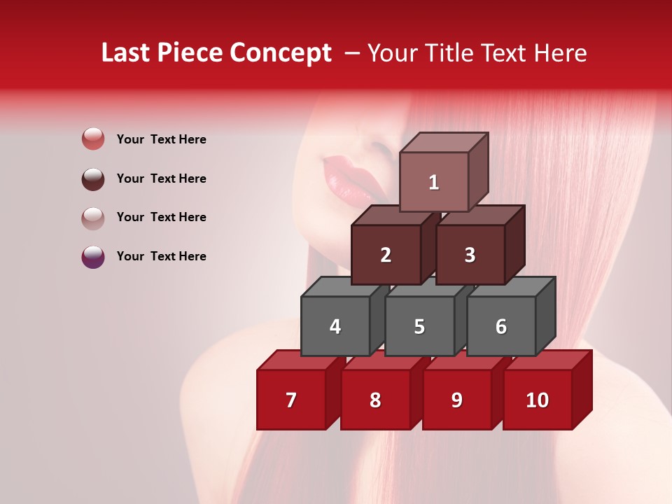 Beauty Attractive Makeup PowerPoint Template