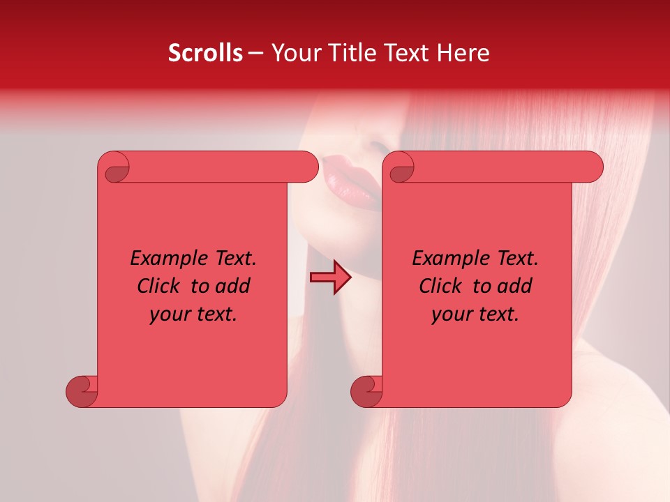 Beauty Attractive Makeup PowerPoint Template