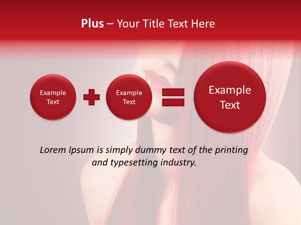 Beauty Attractive Makeup PowerPoint Template