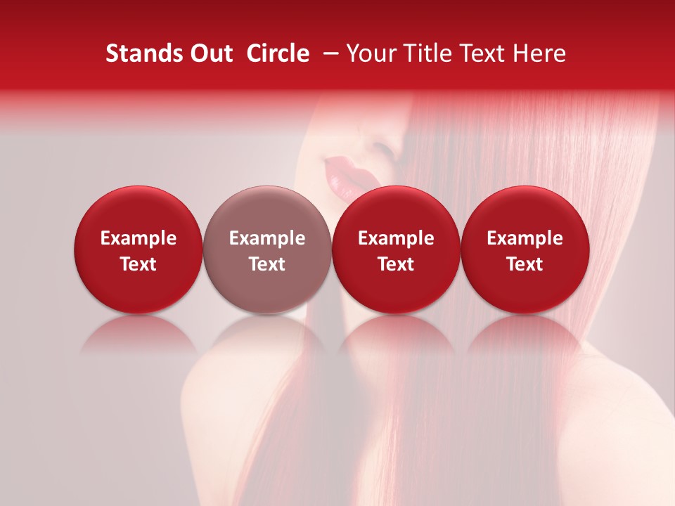 Beauty Attractive Makeup PowerPoint Template