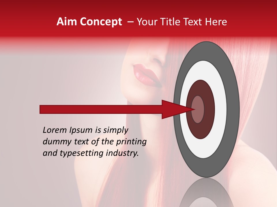 Beauty Attractive Makeup PowerPoint Template