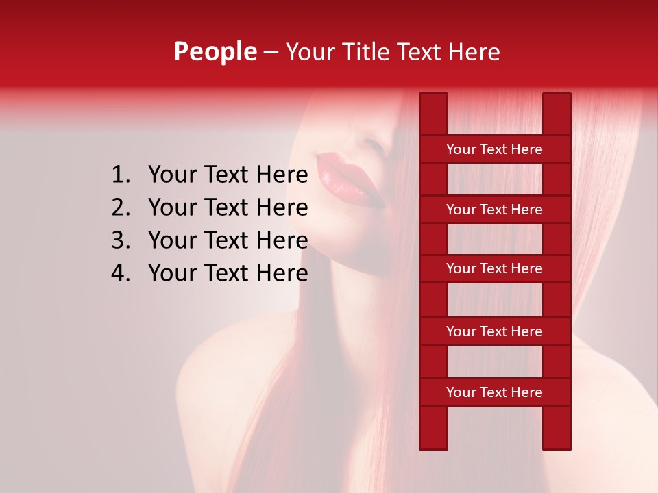 Beauty Attractive Makeup PowerPoint Template