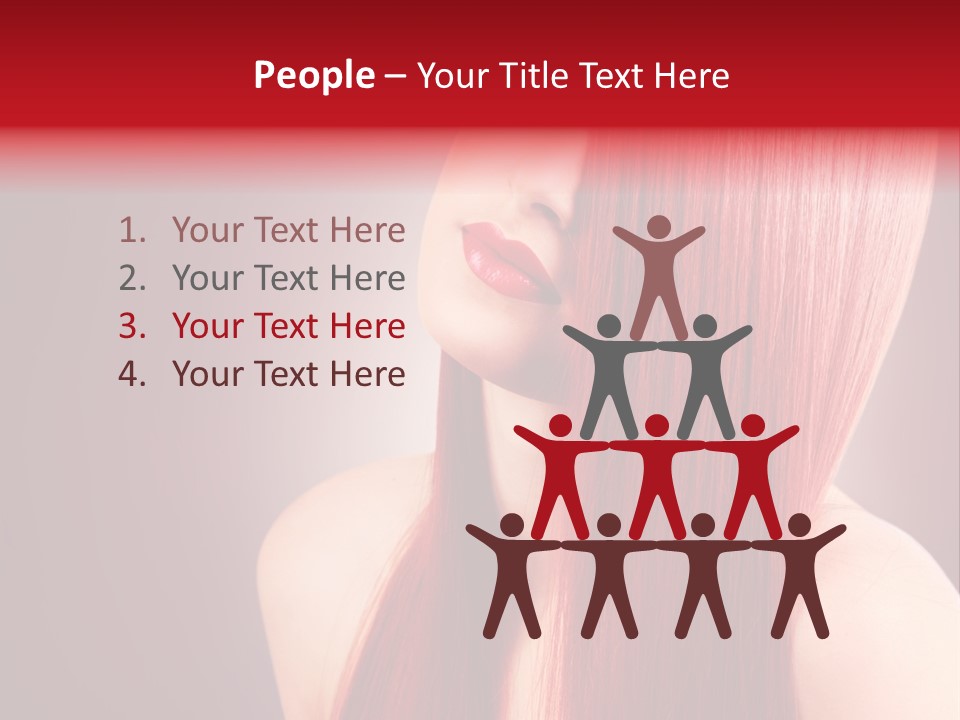 Beauty Attractive Makeup PowerPoint Template