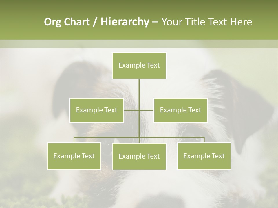 Pedigreed Purebred Side PowerPoint Template