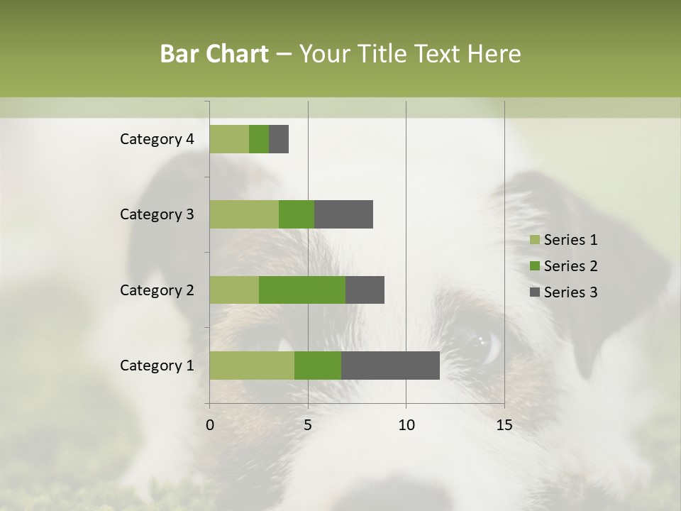 Pedigreed Purebred Side PowerPoint Template