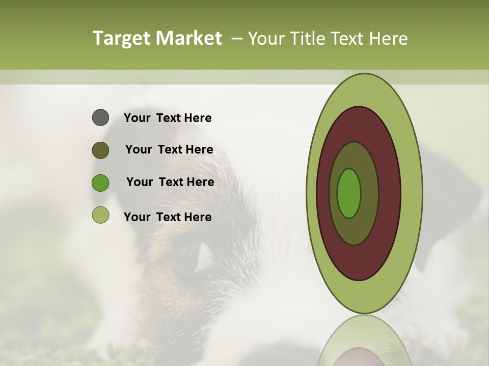 Pedigreed Purebred Side PowerPoint Template