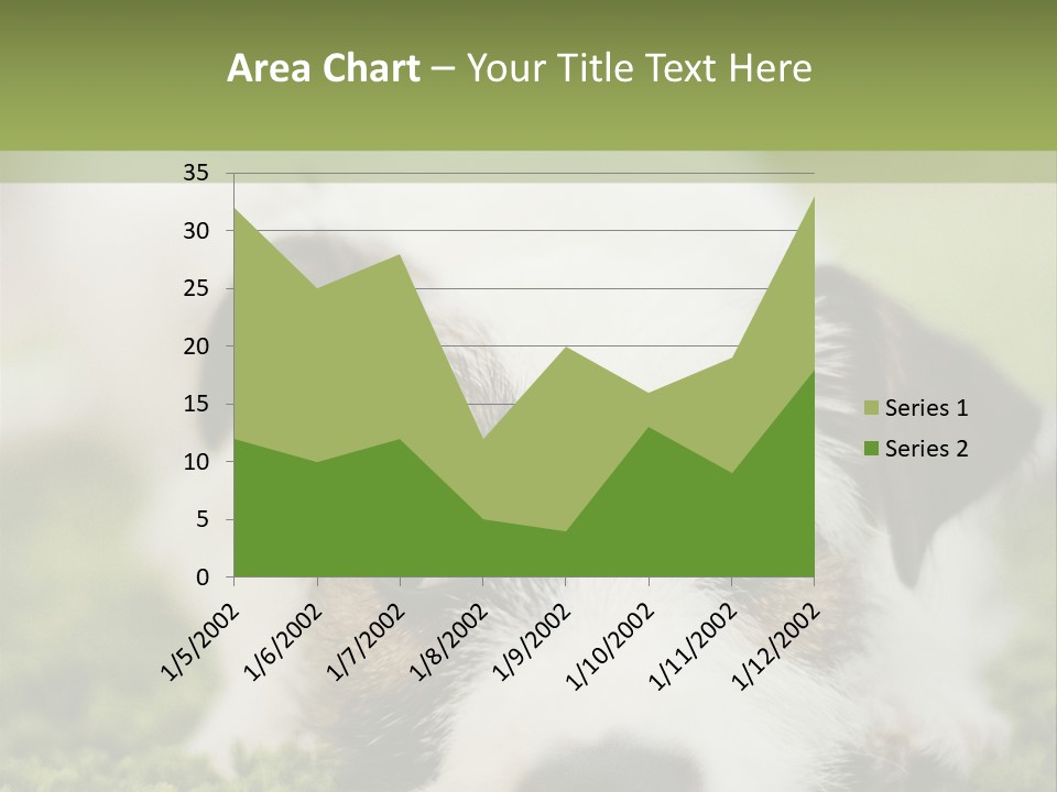 Pedigreed Purebred Side PowerPoint Template