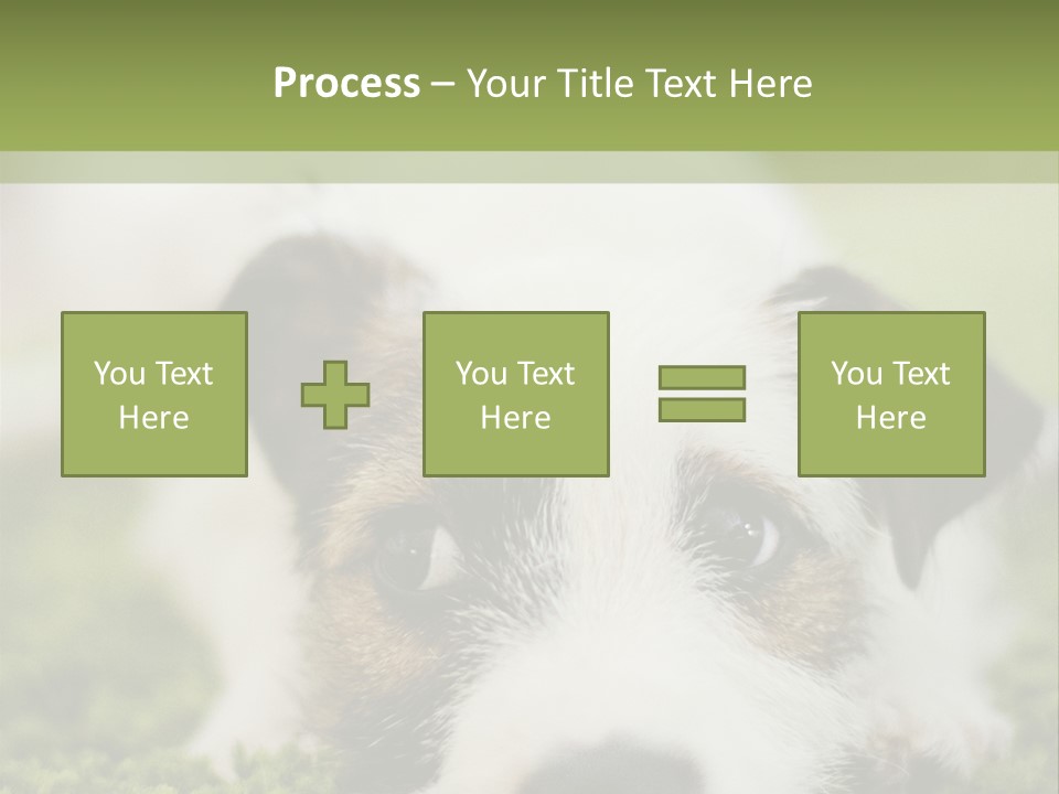 Pedigreed Purebred Side PowerPoint Template