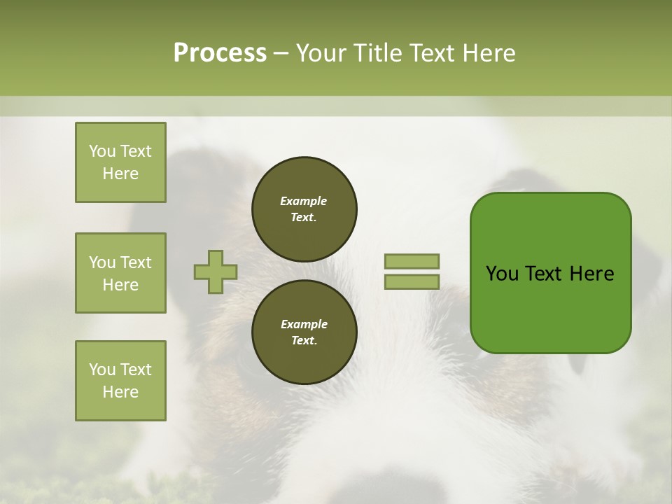 Pedigreed Purebred Side PowerPoint Template