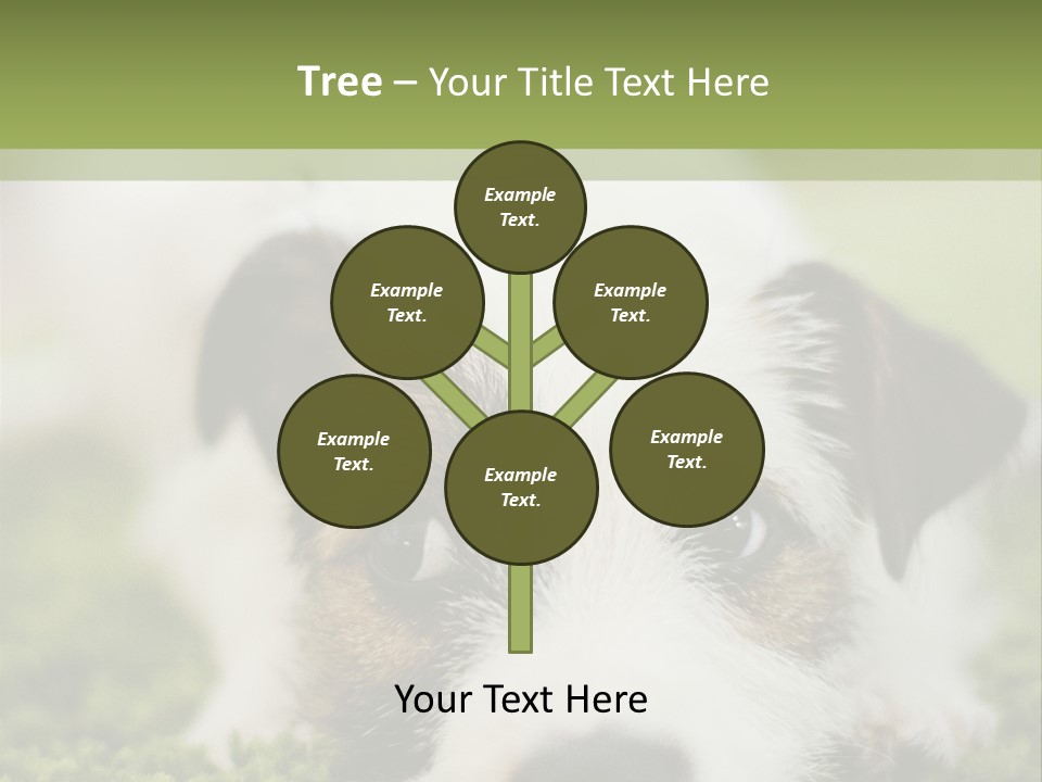 Pedigreed Purebred Side PowerPoint Template