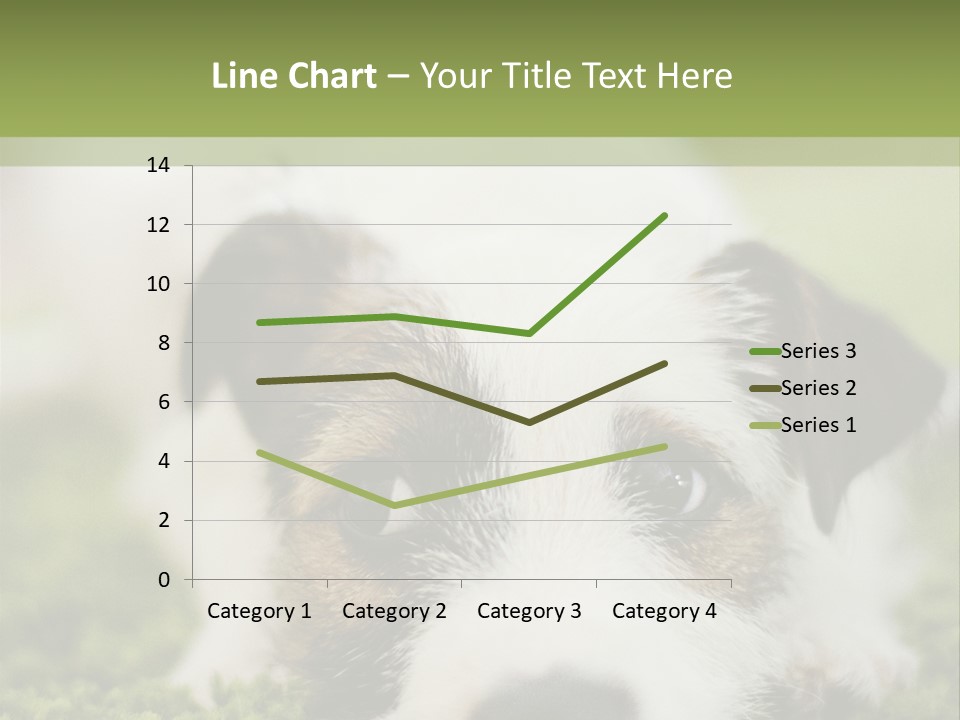 Pedigreed Purebred Side PowerPoint Template