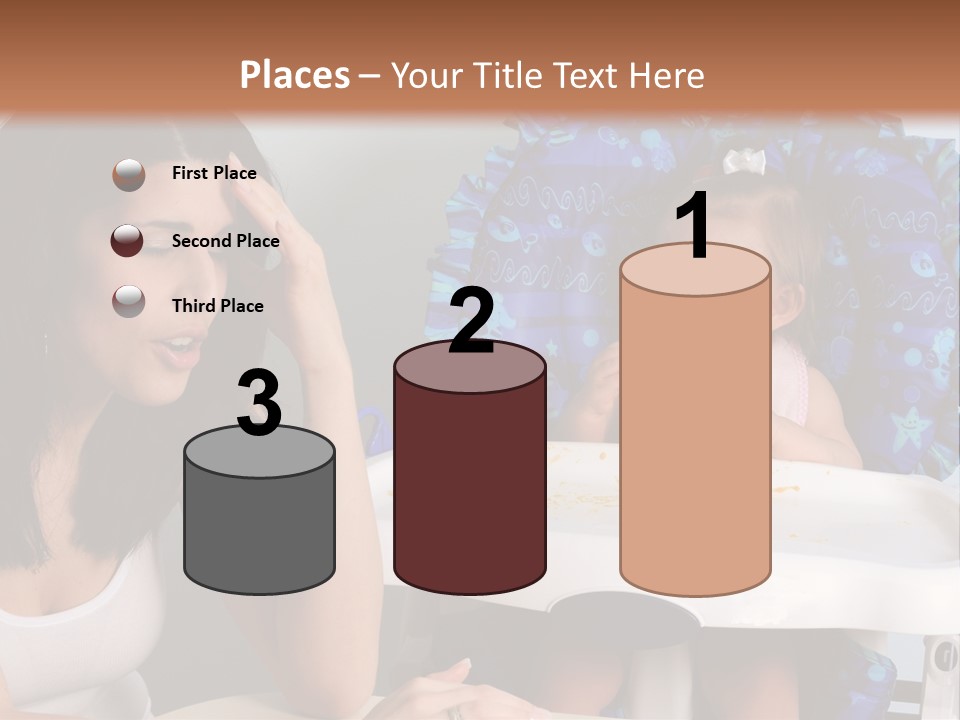 Depression Crying Woman PowerPoint Template