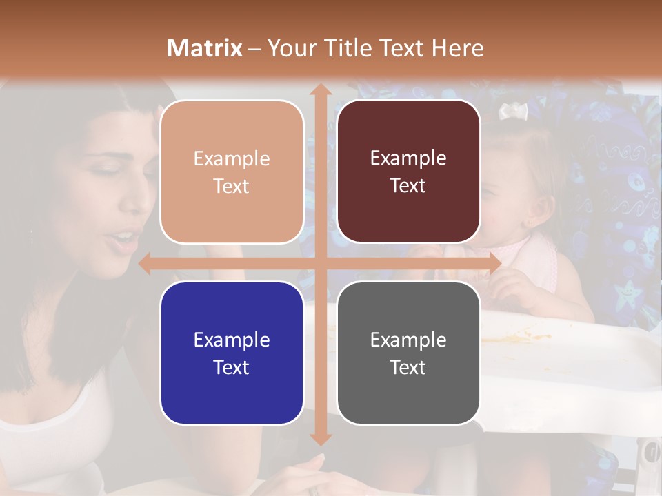Depression Crying Woman PowerPoint Template