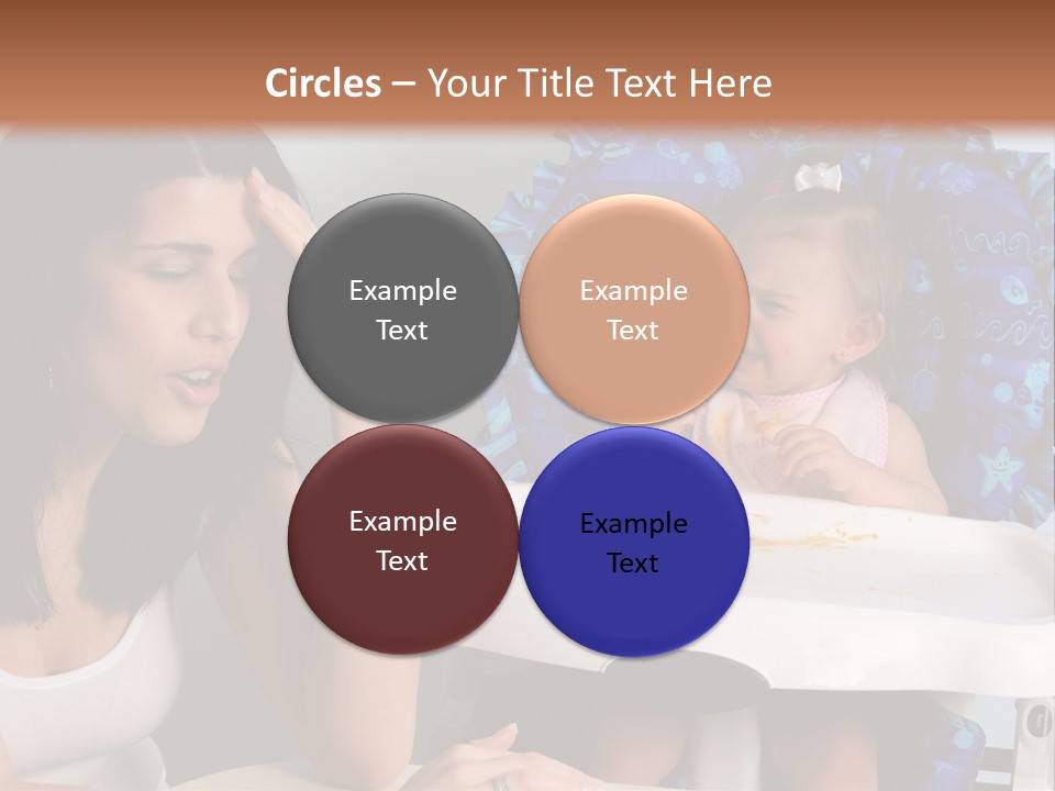 Depression Crying Woman PowerPoint Template