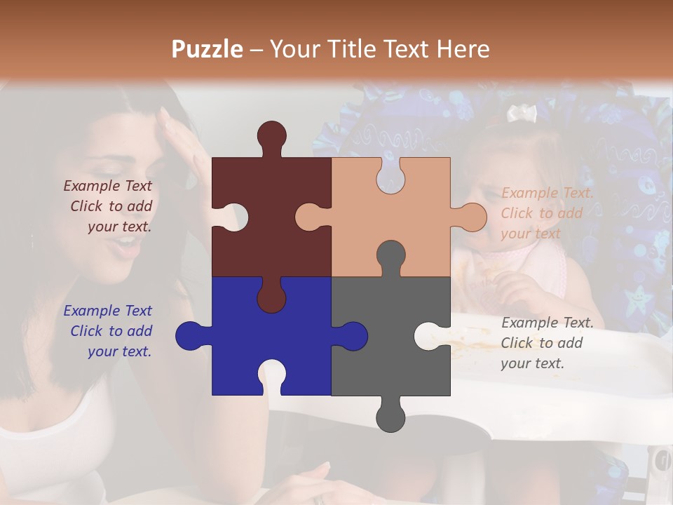 Depression Crying Woman PowerPoint Template