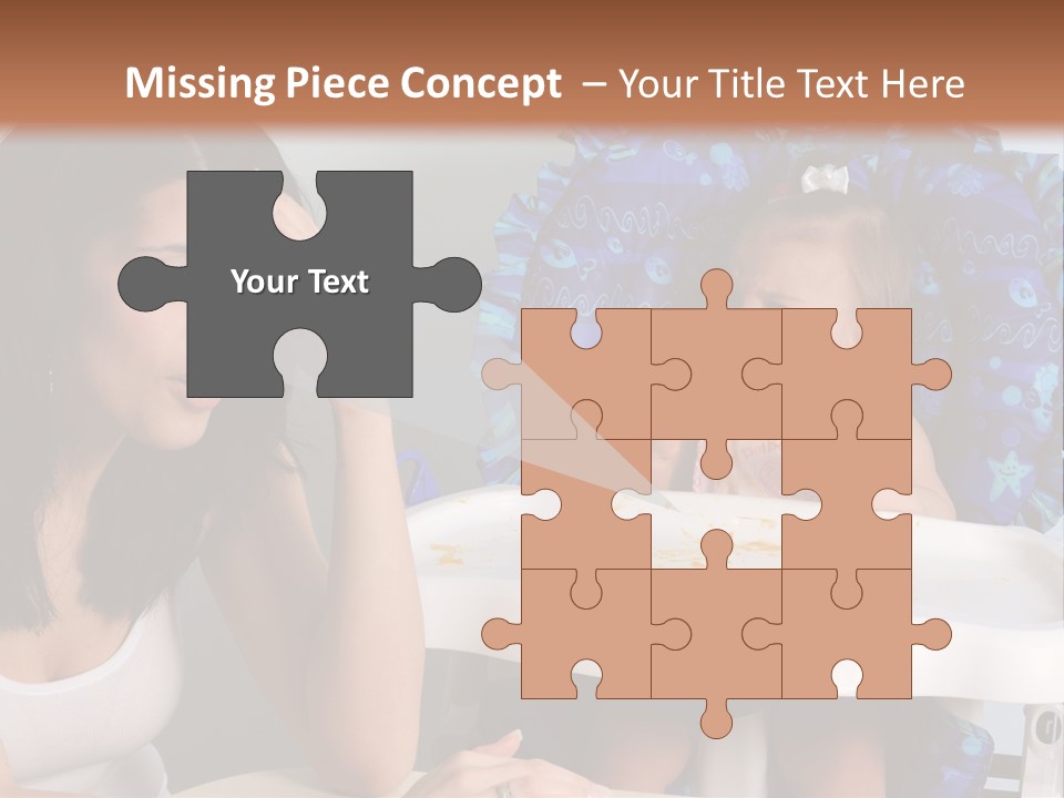 Depression Crying Woman PowerPoint Template