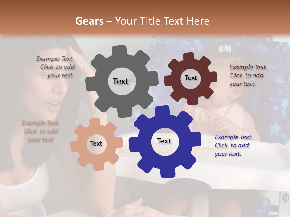 Depression Crying Woman PowerPoint Template