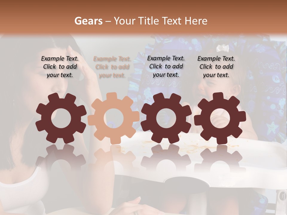 Depression Crying Woman PowerPoint Template