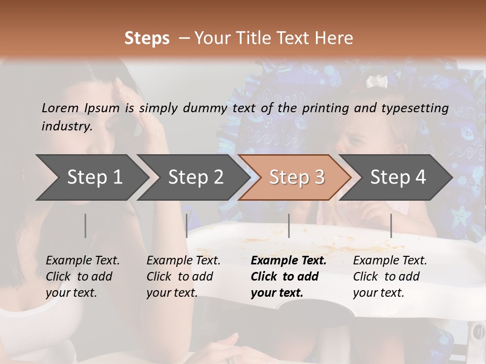Depression Crying Woman PowerPoint Template