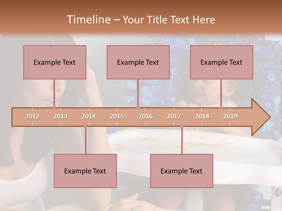 Depression Crying Woman PowerPoint Template