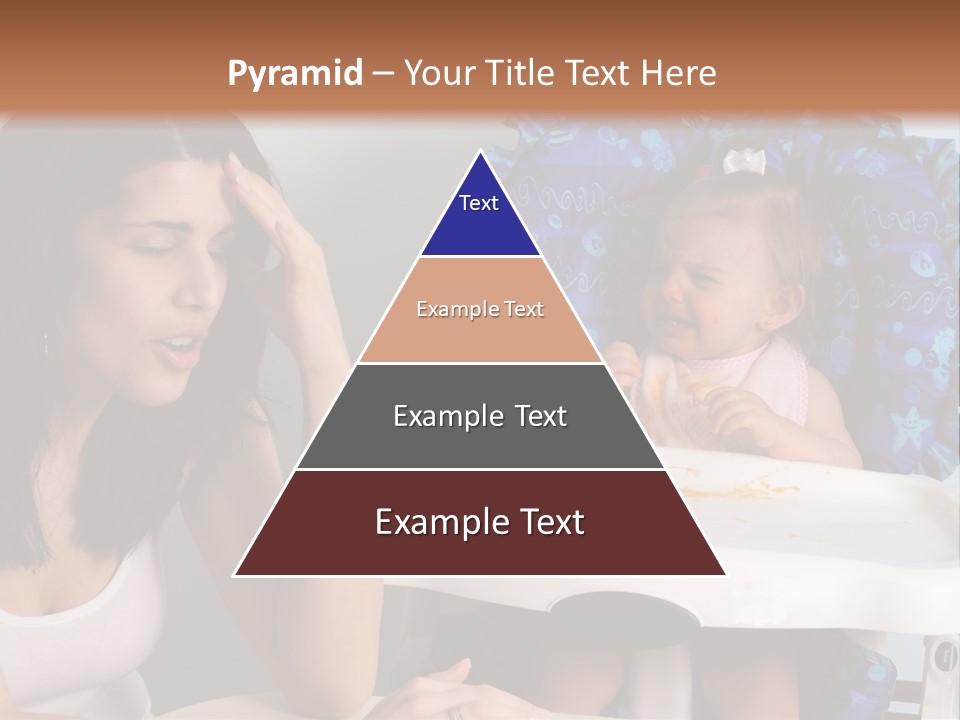 Depression Crying Woman PowerPoint Template