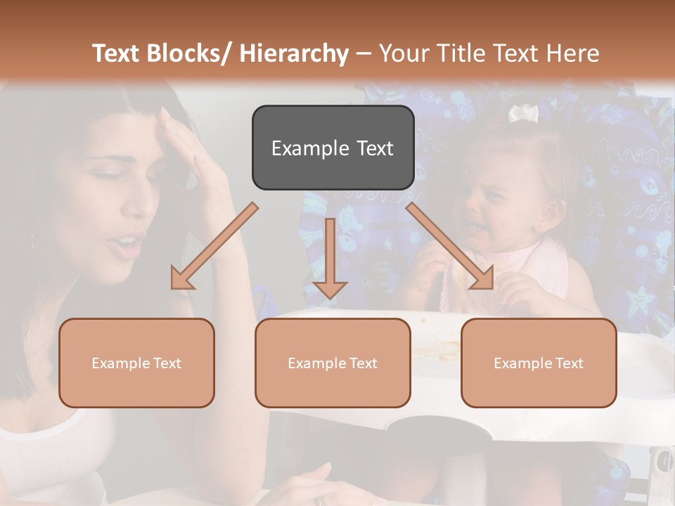 Depression Crying Woman PowerPoint Template