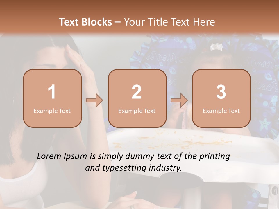 Depression Crying Woman PowerPoint Template