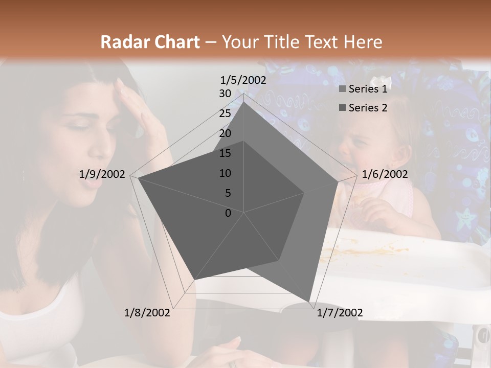Depression Crying Woman PowerPoint Template