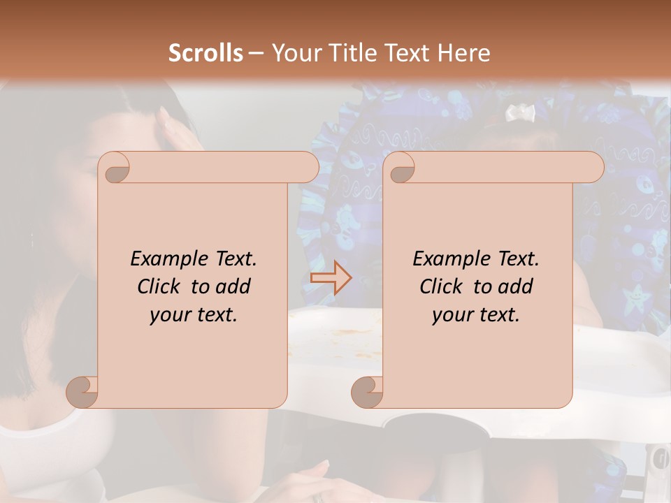 Depression Crying Woman PowerPoint Template