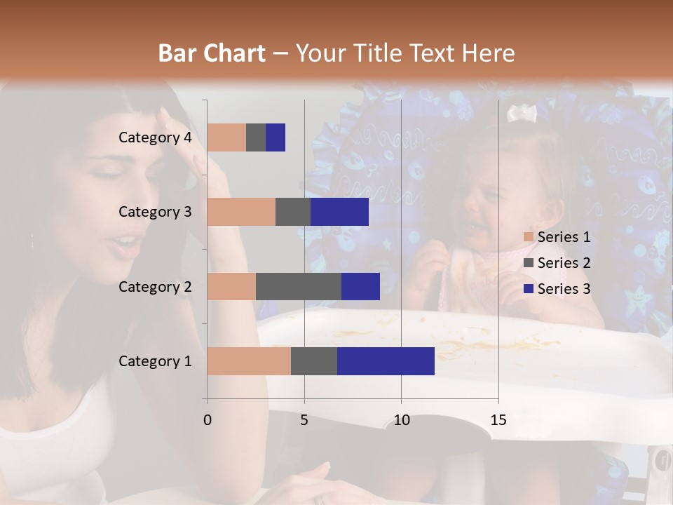 Depression Crying Woman PowerPoint Template