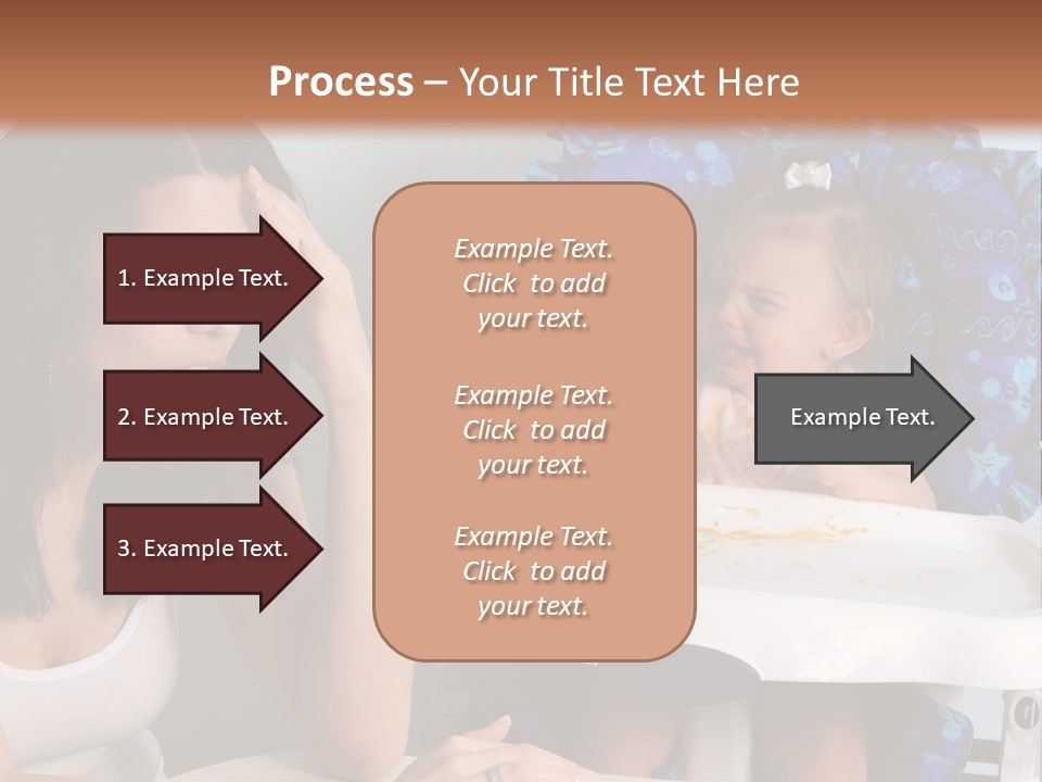 Depression Crying Woman PowerPoint Template