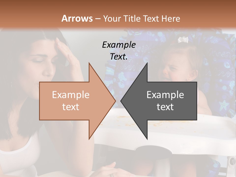 Depression Crying Woman PowerPoint Template