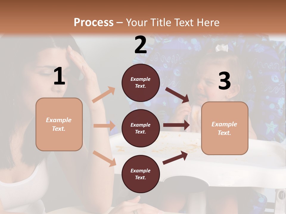 Depression Crying Woman PowerPoint Template