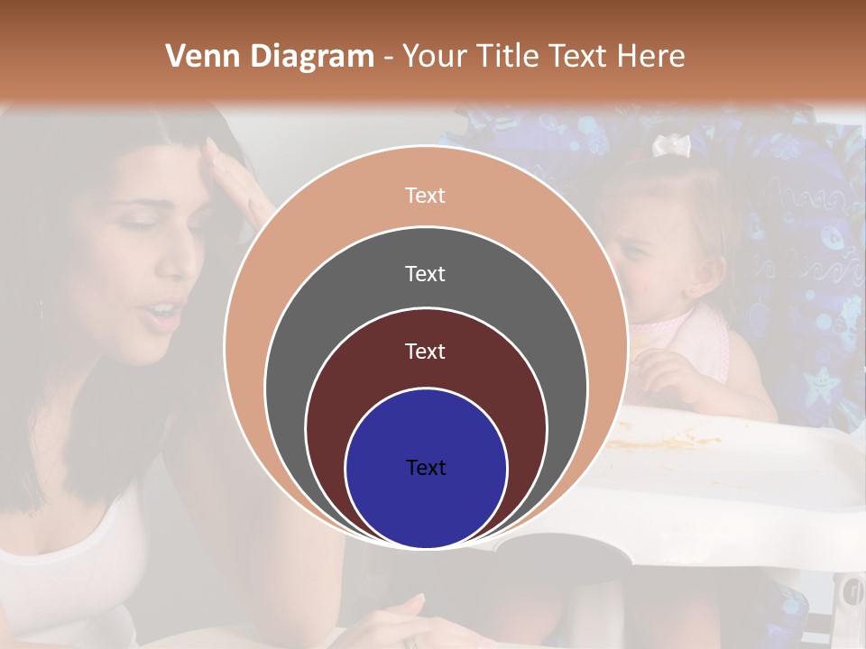Depression Crying Woman PowerPoint Template