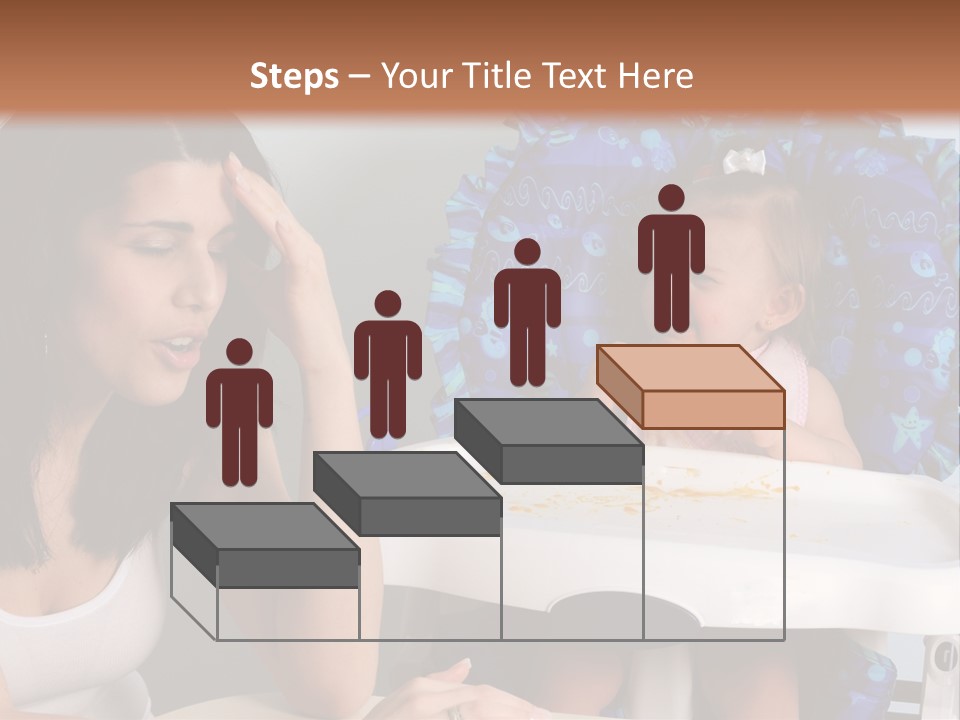 Depression Crying Woman PowerPoint Template