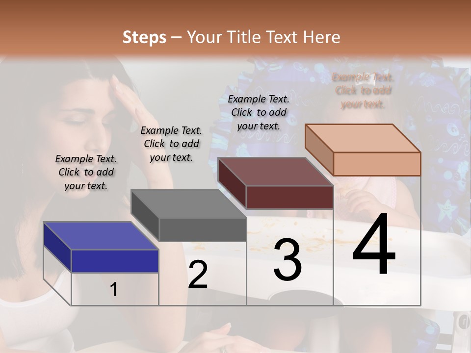 Depression Crying Woman PowerPoint Template