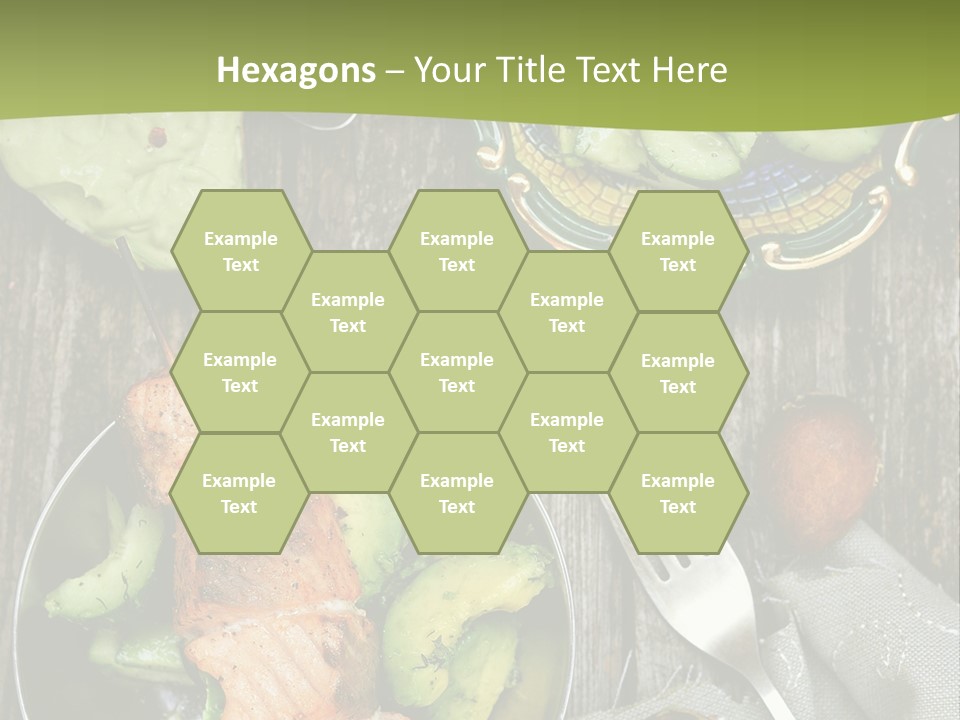 Delicacy Slice Orange PowerPoint Template