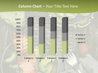 Delicacy Slice Orange PowerPoint Template