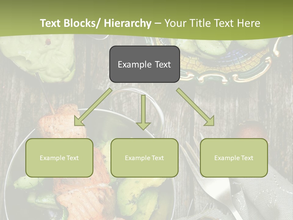 Delicacy Slice Orange PowerPoint Template