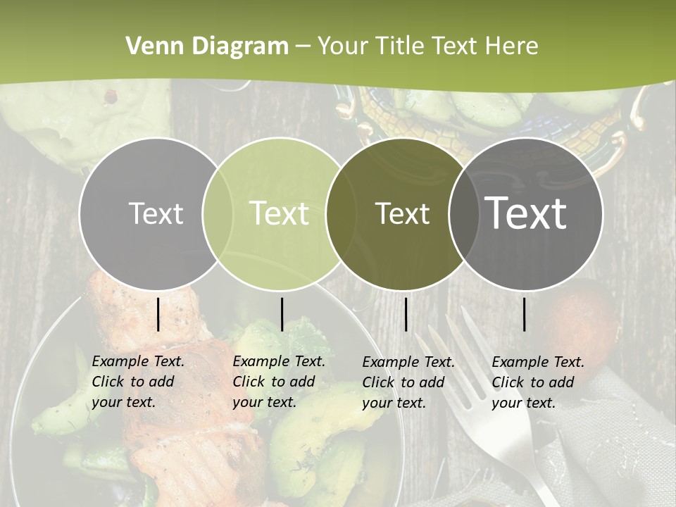 Delicacy Slice Orange PowerPoint Template