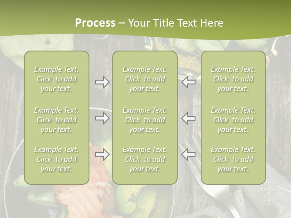 Delicacy Slice Orange PowerPoint Template