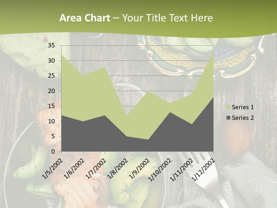 Delicacy Slice Orange PowerPoint Template