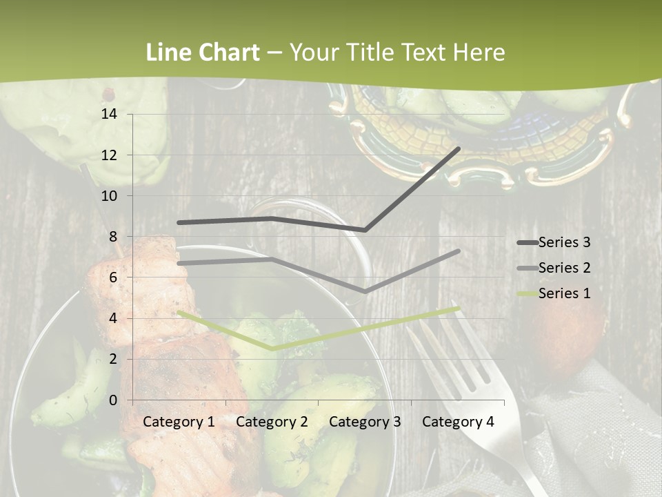 Delicacy Slice Orange PowerPoint Template