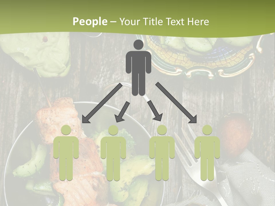 Delicacy Slice Orange PowerPoint Template