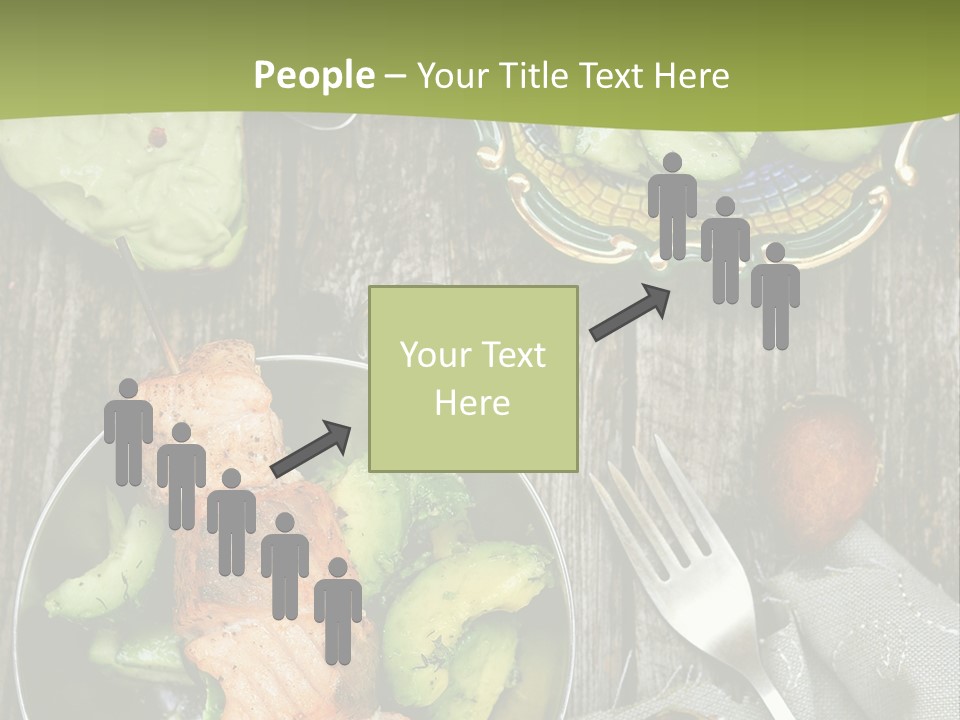 Delicacy Slice Orange PowerPoint Template