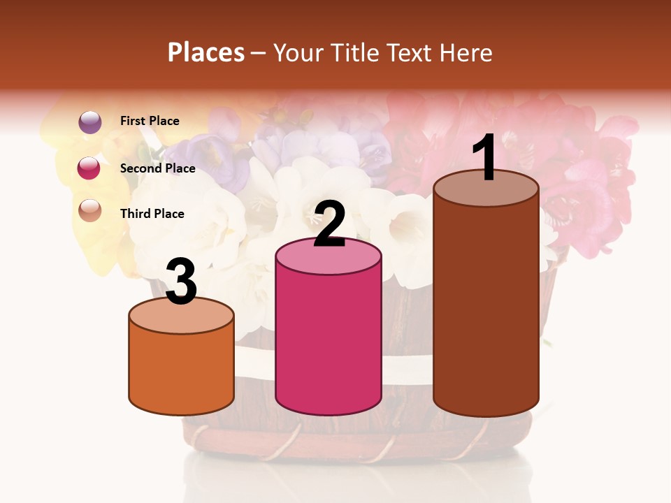 Horticulture Spring White PowerPoint Template