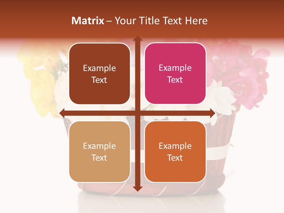 Horticulture Spring White PowerPoint Template